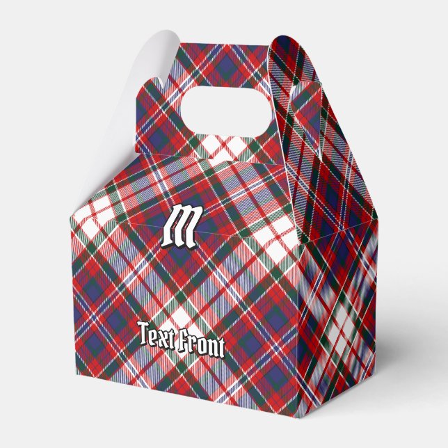 Clan MacFarlane Dress Tartan Favour Box (Front Side)