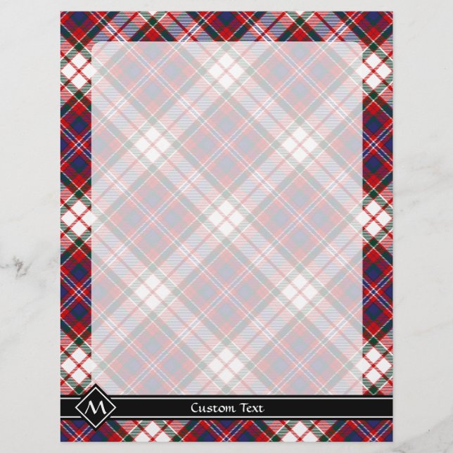 Clan MacFarlane Dress Tartan Flyer (Front)
