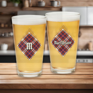 Clan MacFarlane Dress Tartan Glass