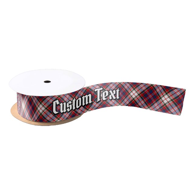 Clan MacFarlane Dress Tartan Satin Ribbon (Spool)