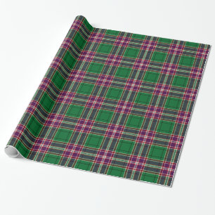 Clan MacFarlane Hunting Tartan Wrapping Paper