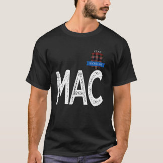 Clan Macfarlane M and A and C Family Matching T-Shirt
