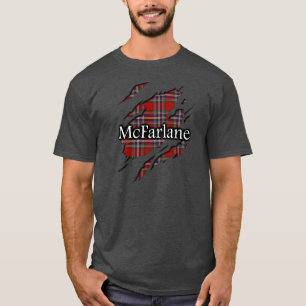 Clan MacFarlane McFarlane Tartan Spirit Shirt