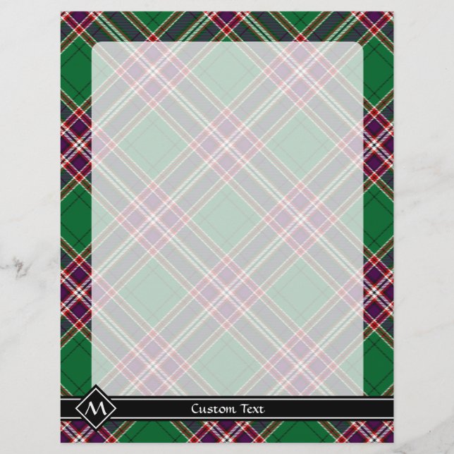 Clan MacFarlane Modern Hunting Tartan Flyer (Front)