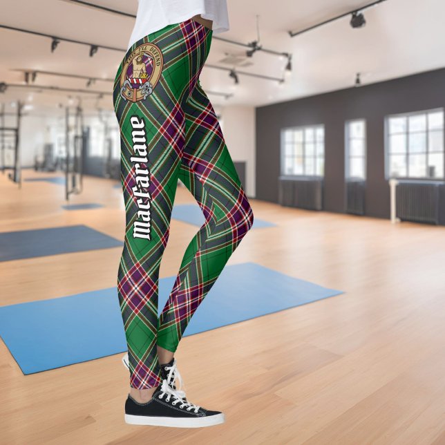 Clan MacFarlane Modern Hunting Tartan Leggings (Creator Uploaded)