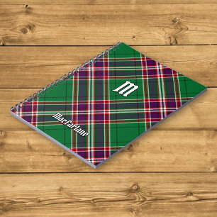 Clan MacFarlane Modern Hunting Tartan Notebook