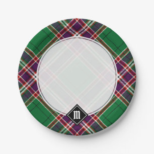 Clan MacFarlane Modern Hunting Tartan Paper Plate