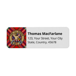 Clan MacFarlane Red Tartan