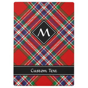 Clan MacFarlane Red Tartan Clipboard