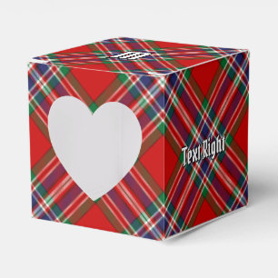 Clan MacFarlane Red Tartan Favour Box