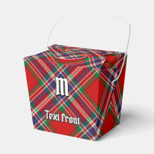 Clan MacFarlane Red Tartan Favour Box