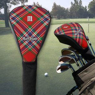 Clan MacFarlane Red Tartan Golf Head Cover