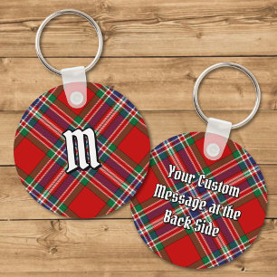 Clan MacFarlane Red Tartan Key Ring