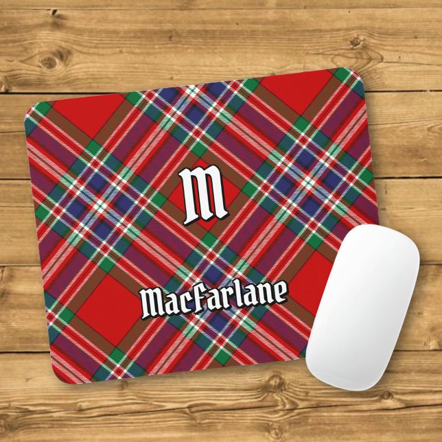 Clan MacFarlane Red Tartan Mouse Mat (Creator Uploaded)