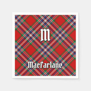 Clan MacFarlane Red Tartan Napkin