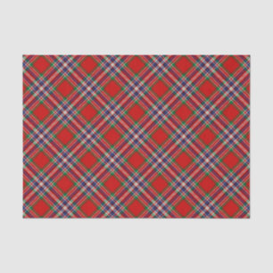 Clan MacFarlane Red Tartan Tissue Paper
