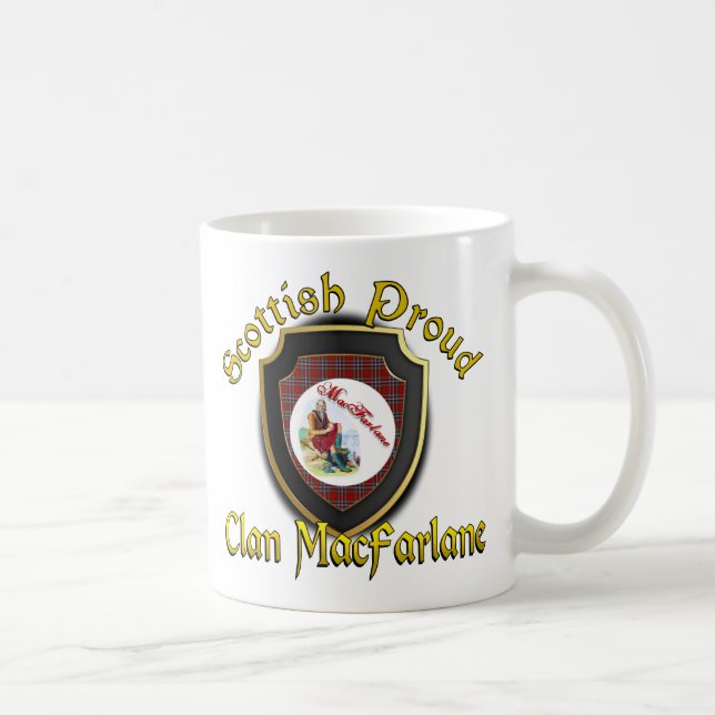 Clan MacFarlane Scottish Proud Cups Mugs (Right)