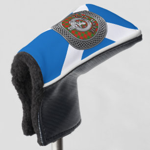 Clan MacFie Crest & Tartan Knot Golf Head Cover