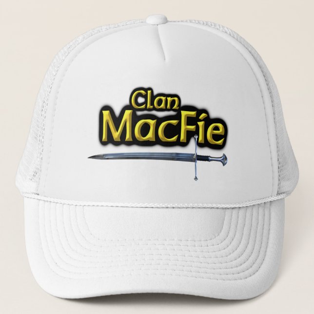 Clan MacFie Scottish Inspiration Trucker Hat (Front)