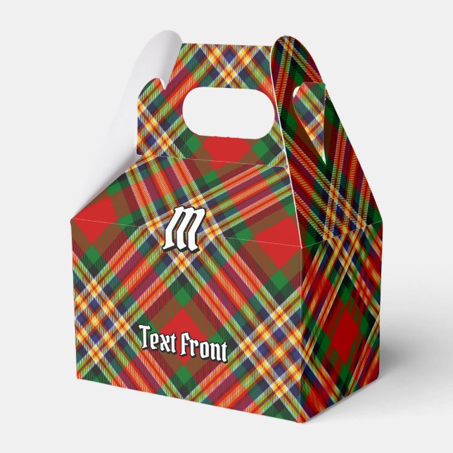 Clan MacGill Tartan Favour Box (Front Side)