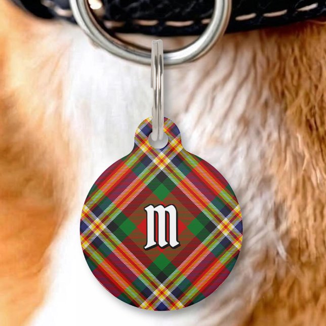 Clan MacGill Tartan Pet ID Tag (Creator Uploaded)