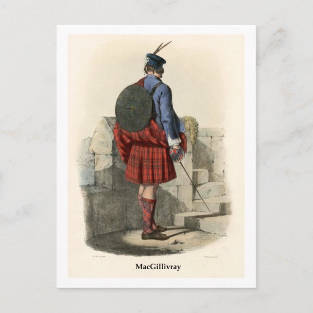 Clan MacGillivray Postcard (Front)
