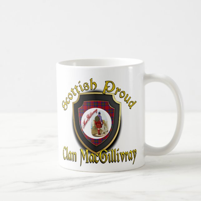 Clan MacGillivray Scottish Proud Cups Mugs (Right)