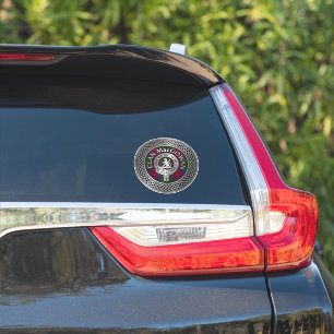 Clan MacGowan Crest & Tartan Knot