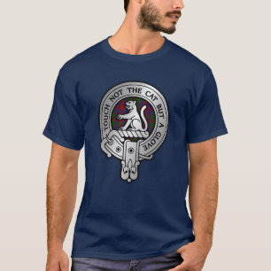 Clan MacGowan Crest & Tartan T-Shirt