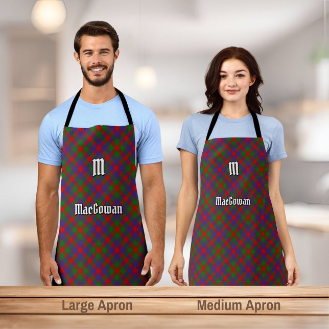 Clan MacGowan Tartan Apron (Creator Uploaded)