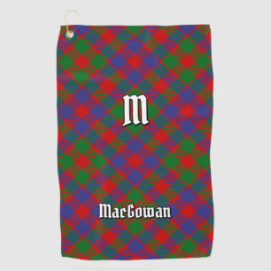 Clan MacGowan Tartan Golf Towel