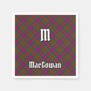 Clan MacGowan Tartan Napkin