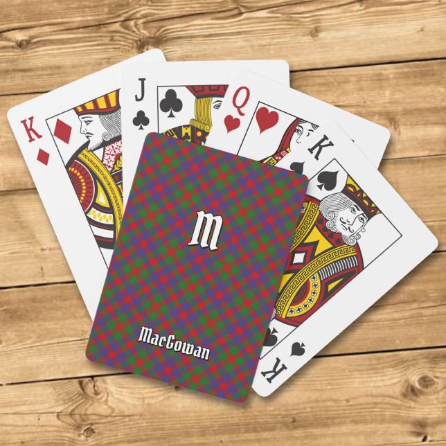 Clan MacGowan Tartan Playing Cards (Creator Uploaded)