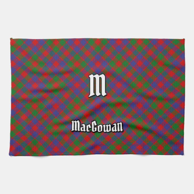 Clan MacGowan Tartan Tea Towel (Horizontal)