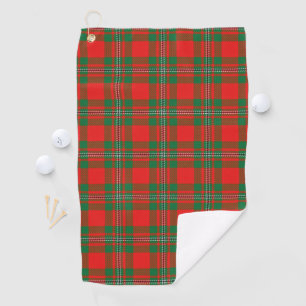 Clan MacGregor Scottish Tartan Golf Towel