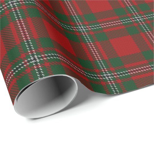 tartan wrapping paper