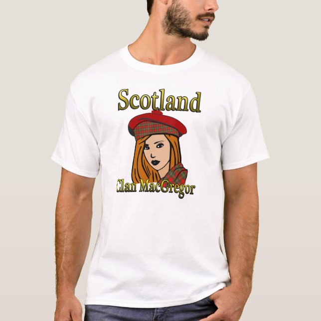 Clan MacGregor Tartan Scotland Shirts (Front)