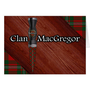 Clan MacGregor Tartan Sgian Dubh Blade