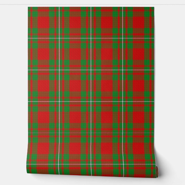 Clan MacGregor Tartan Wallpaper (Unrolling)
