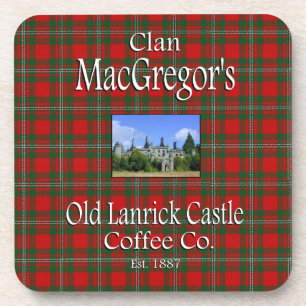Clan MacGregor's Old Lanrick Castle Coffee Co. Coaster