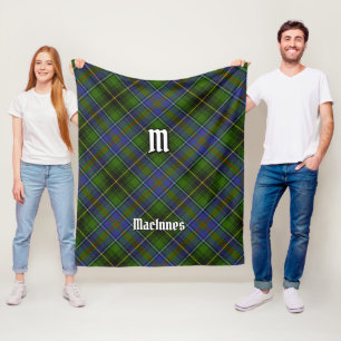 Clan MacInnes Tartan Fleece Blanket