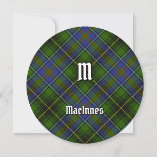 Clan MacInnes Tartan Invitation