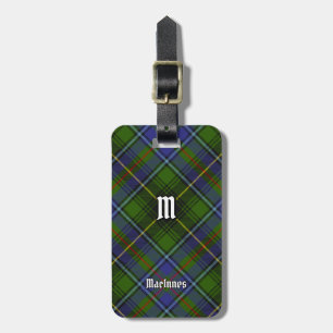 Clan MacInnes Tartan Luggage Tag
