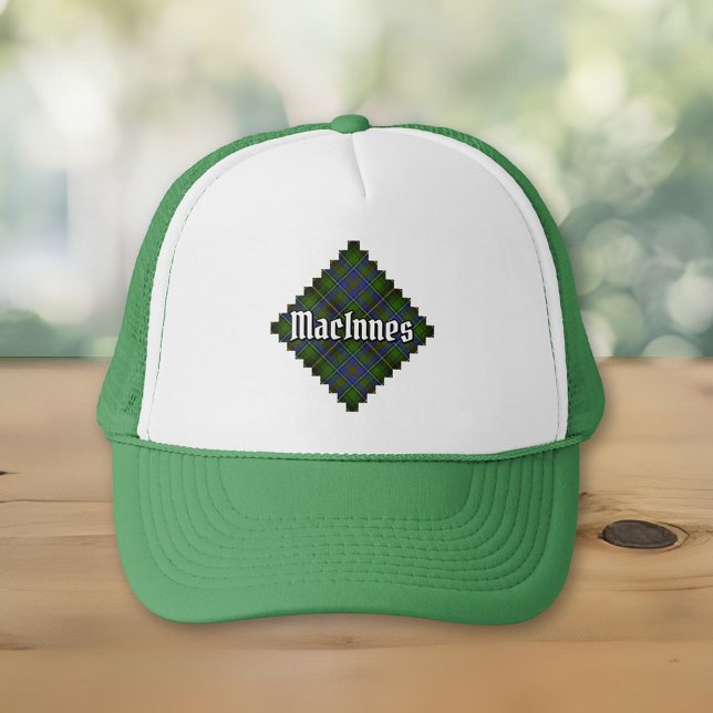 Clan MacInnes Tartan Trucker Hat (Creator Uploaded)