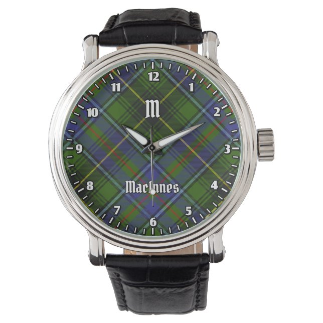 Clan MacInnes Tartan Watch (Front)