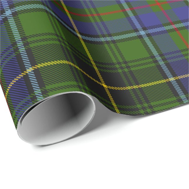 Clan MacInnes Tartan Wrapping Paper (Roll Corner)