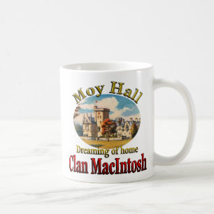 Clan MacIntosh Dreaming of Home Moy Hall Coffee Mug