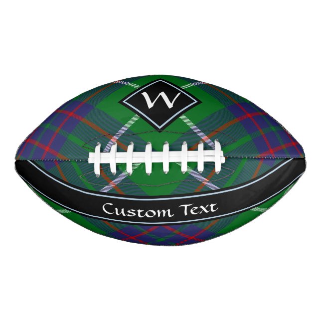 Clan MacIntyre Hunting Tartan Football American Football (Front)