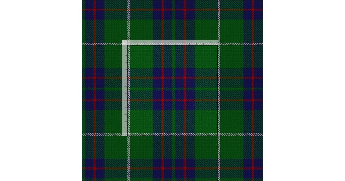 Clan MacIntyre Scottish Tartan Plaid Fabric Zazzle
