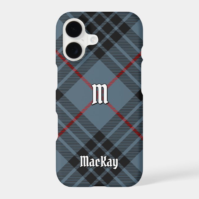 Clan MacKay Blue Tartan (Back)